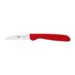 Cuchillo para verduras Zwilling Twin grip 7 cm, Rojo-acero inoxidable