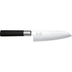 Cuchillo santoku Kai Wasabi Black, 16,5 cm