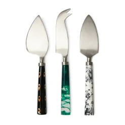 Cuchillos para queso HK Living 3 piezas, Coast