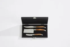 Cuchillos para queso Laguiole By Hâws, 3 piezas, Oliva