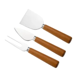Cuchillos para queso Oleda 3 uds, Natur