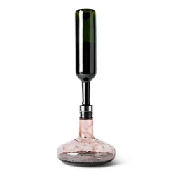 Decantador de vino Deluxe, acero inoxidable