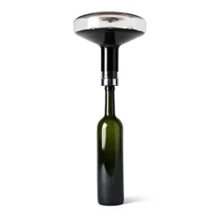 Decantador de vino Deluxe, acero inoxidable