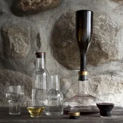 Decantador de vino Deluxe, dorado