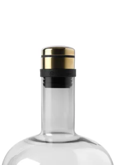 Decantador de vino Deluxe, humo-latón