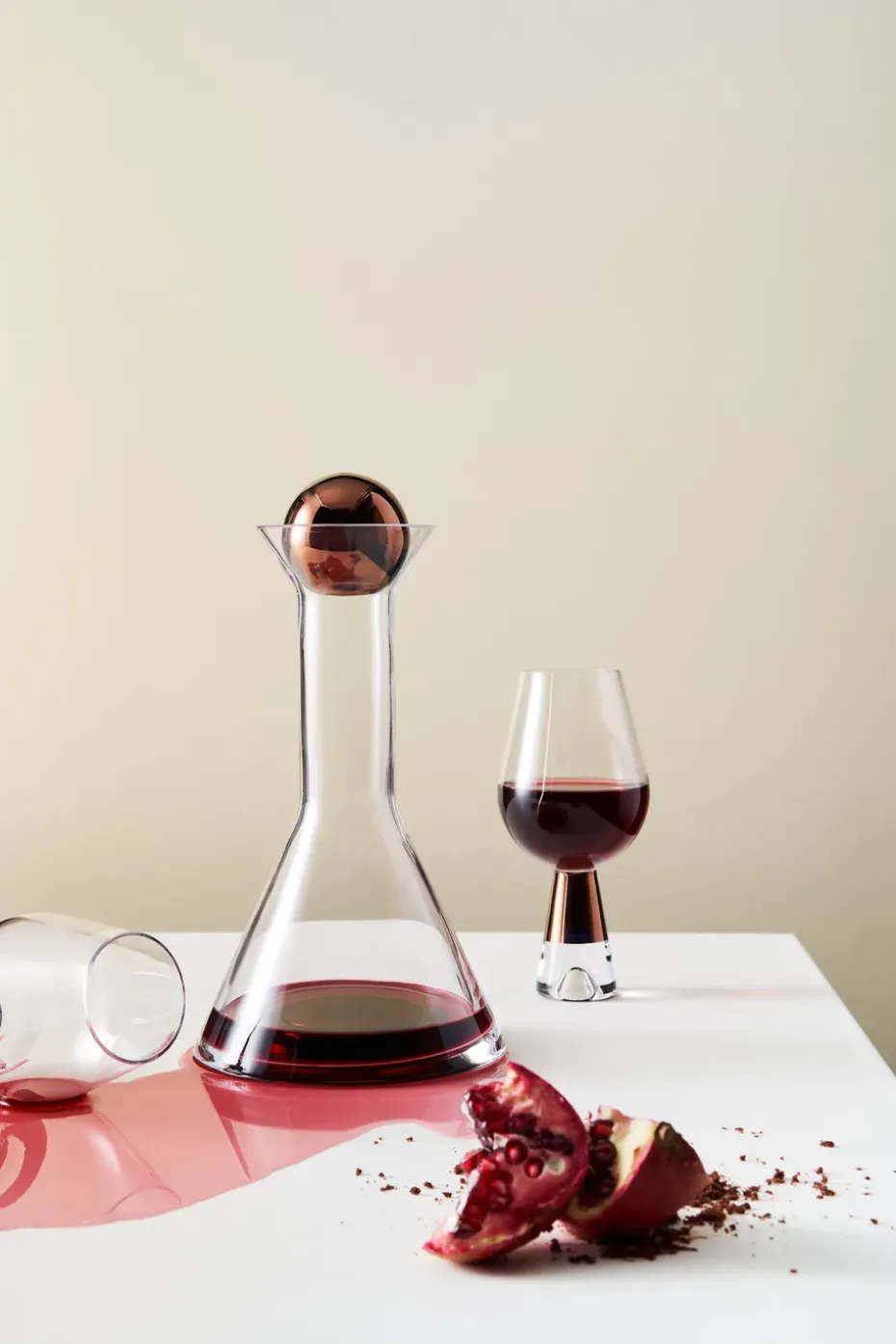 Decantador de vino Tank 1 L, Cobre