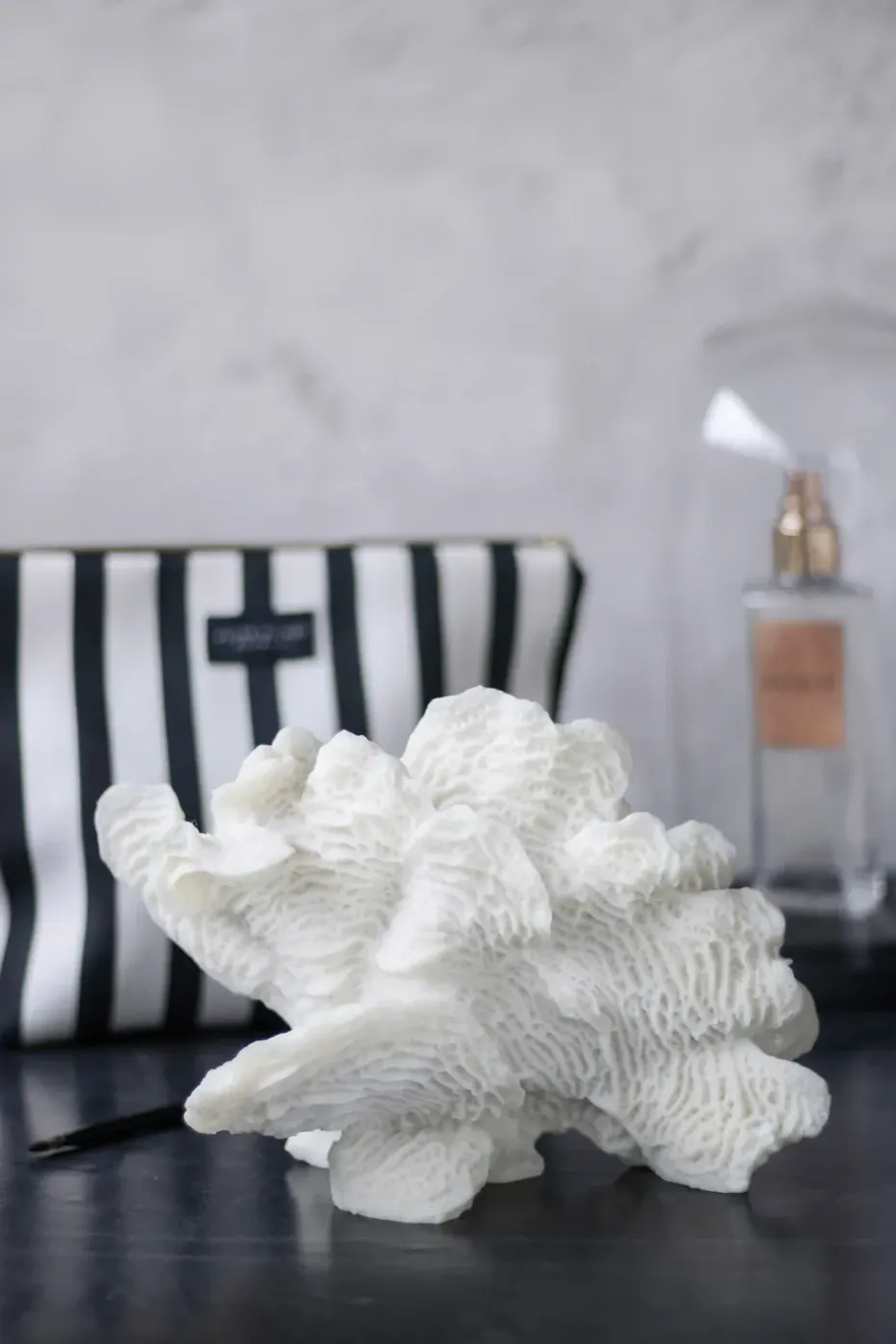 Decoración Coral fan, White