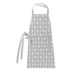 Delantal de adulto Solstickan, Gris