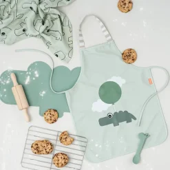 Delantal infantil Happy Clouds, Green