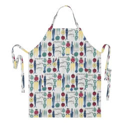 Delantal Picknick estampado pequeño, Multi