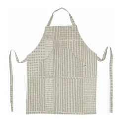 Delantal Pricktyg, Natur-taupe