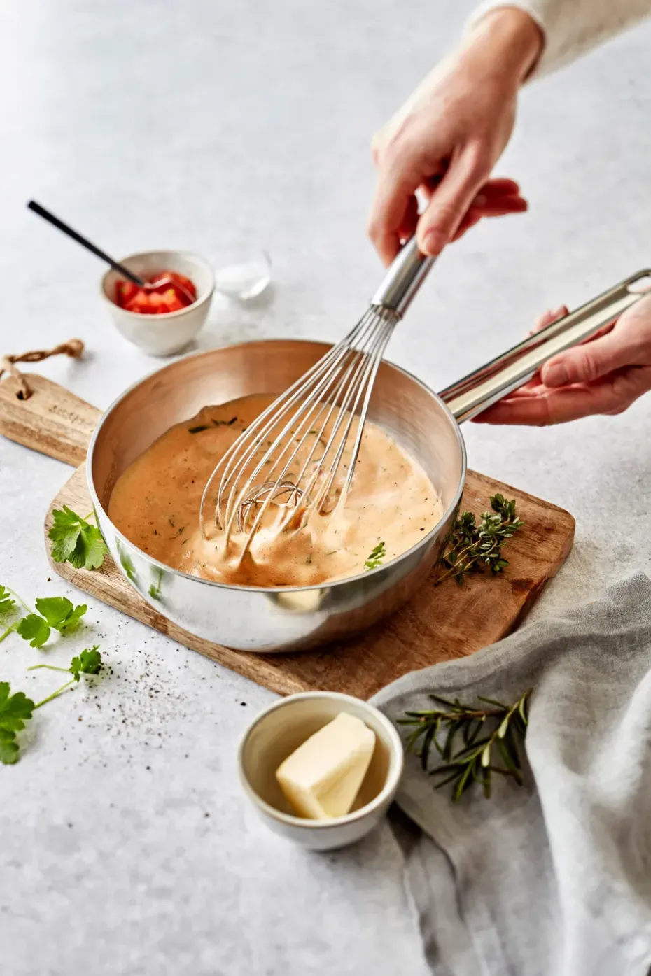 Demeyere Apollo 7 sartén sauté de acero inoxidable, Ø22 cm