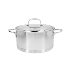 Demeyere Atlantis 7 olla baja de acero inoxidable, 5,2 L