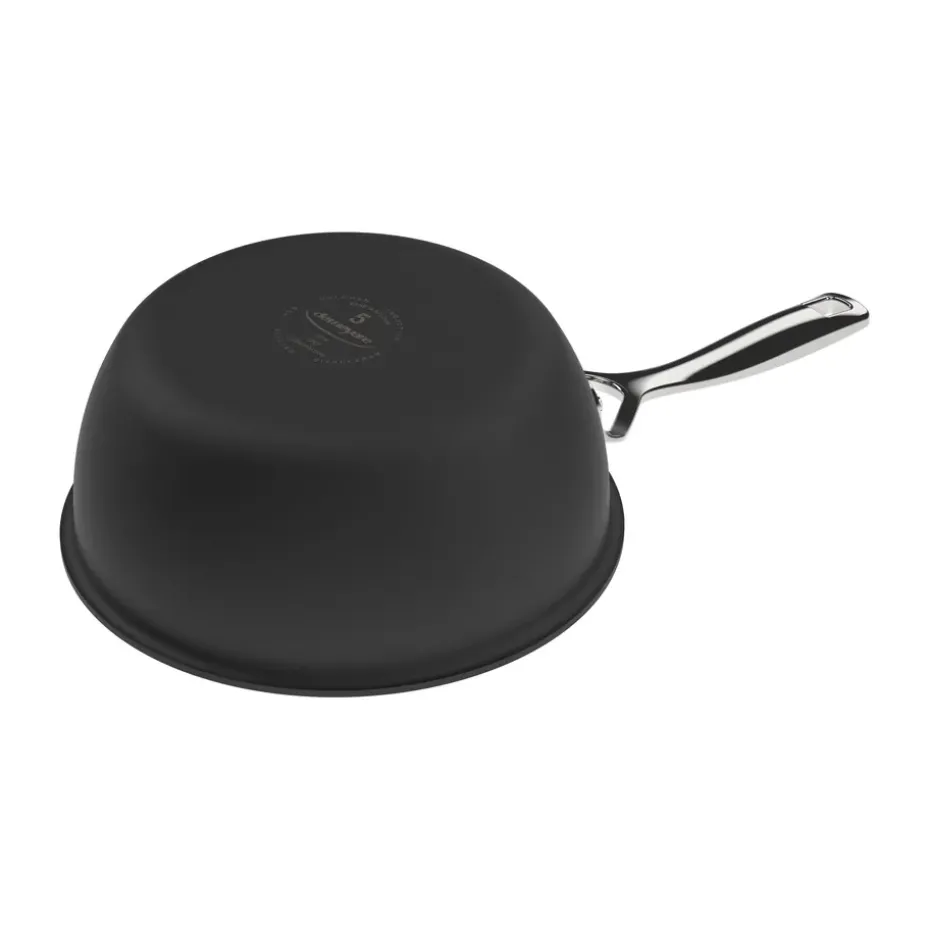 Demeyere Black 5 sartén sauté de acero inoxidable 5-ply, Ø20 cm