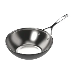 Demeyere Black 5 sartén wok de acero inoxidable, Ø30 cm