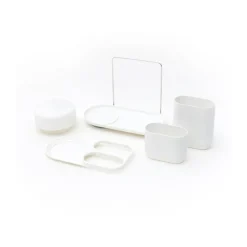 Dispensador de jabón con almacenamiento Do-Dish Caddy PLUS, Madera oscura