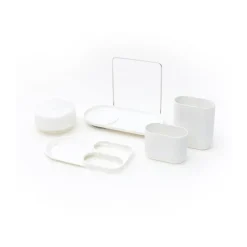 Dispensador de jabón con almacenamiento Do-Dish Caddy PLUS, Blanco