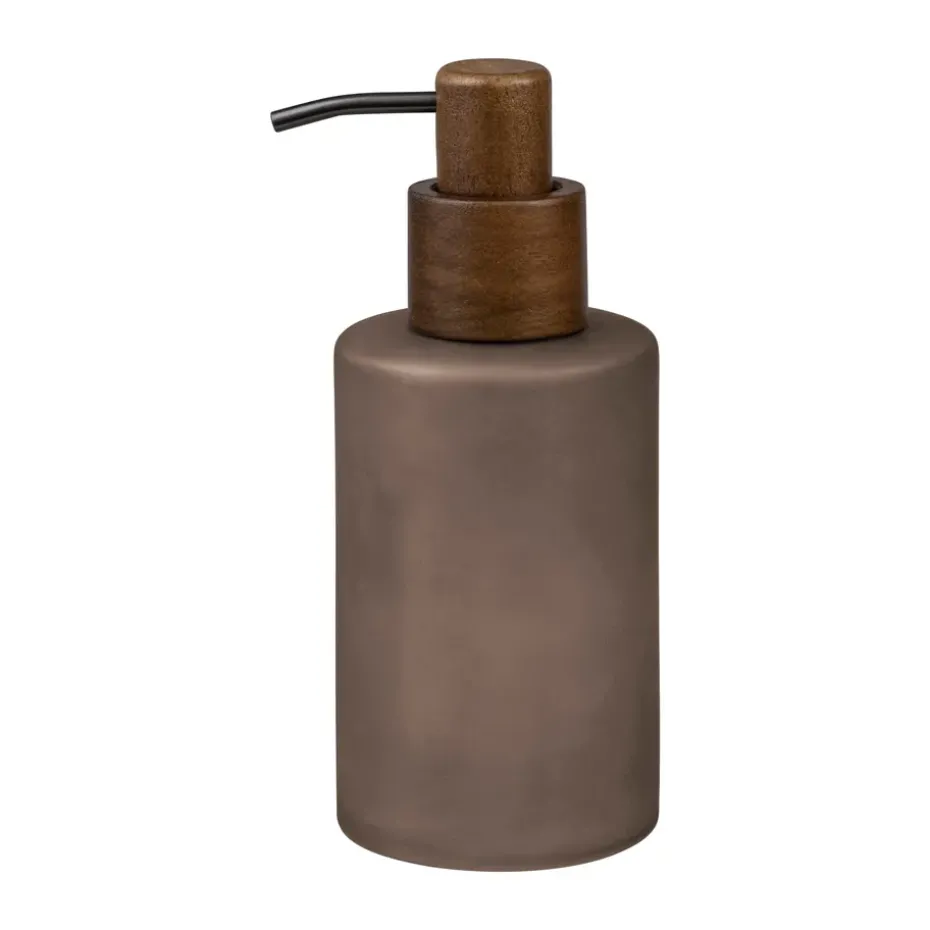 Dispensador de jabón Modest alto, Walnut