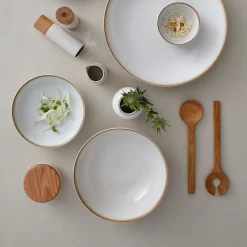 Ensaladera Bitz Ø30 cm, blanco nata-crema