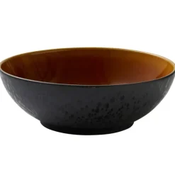 Ensaladera Bitz Ø30 cm, negro-ámbar