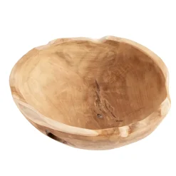 Ensaladera Muubs teca 30 cm, natural