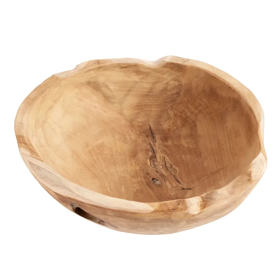 Ensaladera Muubs teca 30 cm, natural