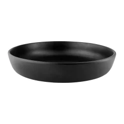 Ensaladera Nordic Kitchen baja negro, Ø25 cm