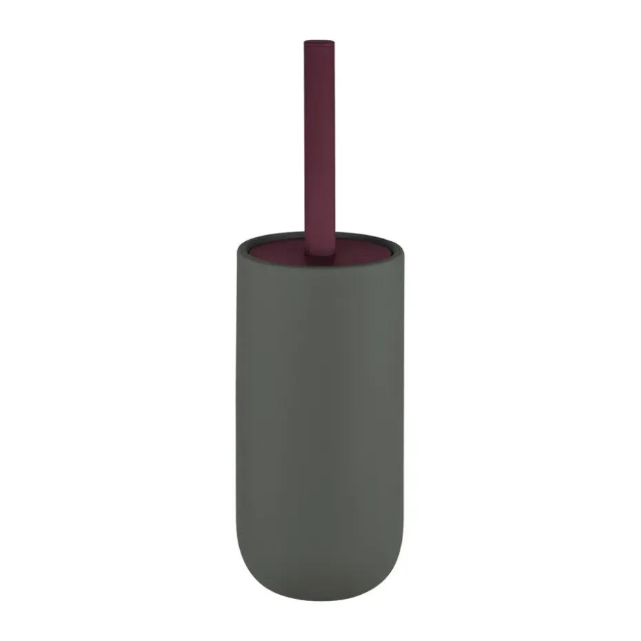 Escobilla de baño Lotus play, incl. 2 cabezales de cepillo, Dark olive
