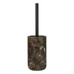 Escobilla de baño Marble 36 cm, Marrón