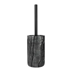 Escobilla de baño Marble 36 cm, Negro-gris
