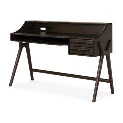 Escritorio Flow , Caoba rose brown, 140x55 cm