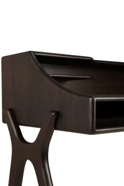 Escritorio Flow , Caoba rose brown, 140x55 cm