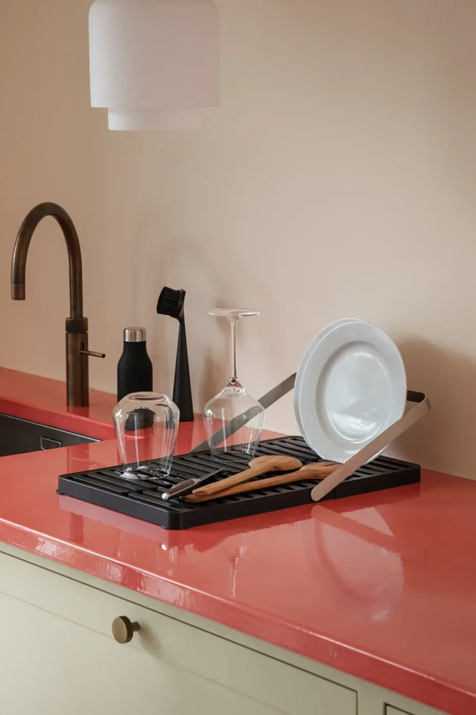 Escurreplatos Eva Solo 46x29 cm, Black