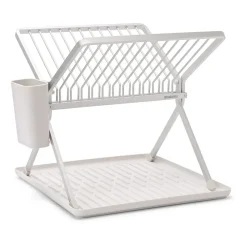 Escurreplatos plegable Sinkside 37 cm, gris claro