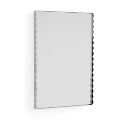 Espejo Arcs Mirror Rectangle S 43,5x61,5 cm, Acero inoxidable