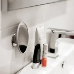 Espejo de maquillaje AirMirror x15 desmontable con ventosa, Ø11,2 cm