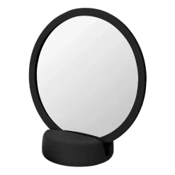 Espejo de mesa Sono Vanity Ø17 cm, negro