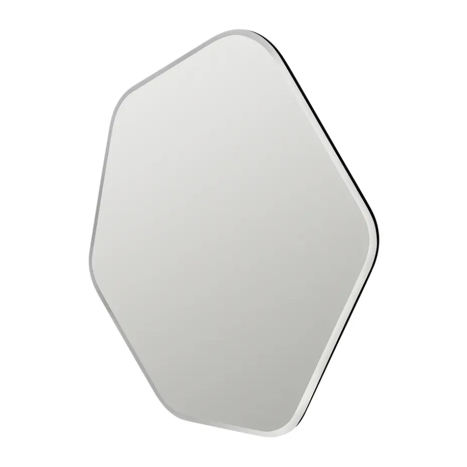 Espejo de pared Ruby 60x50 cm, Clear-black