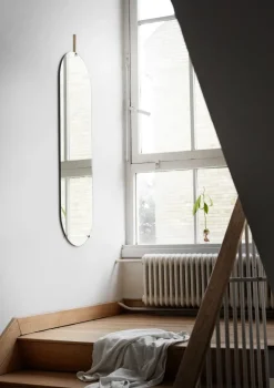 Espejo de pared 40,4x146,9 cm, Brass