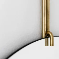 Espejo Moebe wall mirror Ø 70 cm, Latón