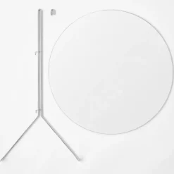 Espejo Moebe wall mirror Ø 70 cm, Cromo