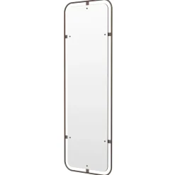 Espejo rectangular Nimbus, Bronzed brass