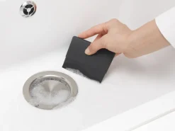 Espátula limpiadora para platos Sinkside, gris oscuro