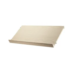 Estante para revistero String madera, Chapa de fresno, 78x30 cm