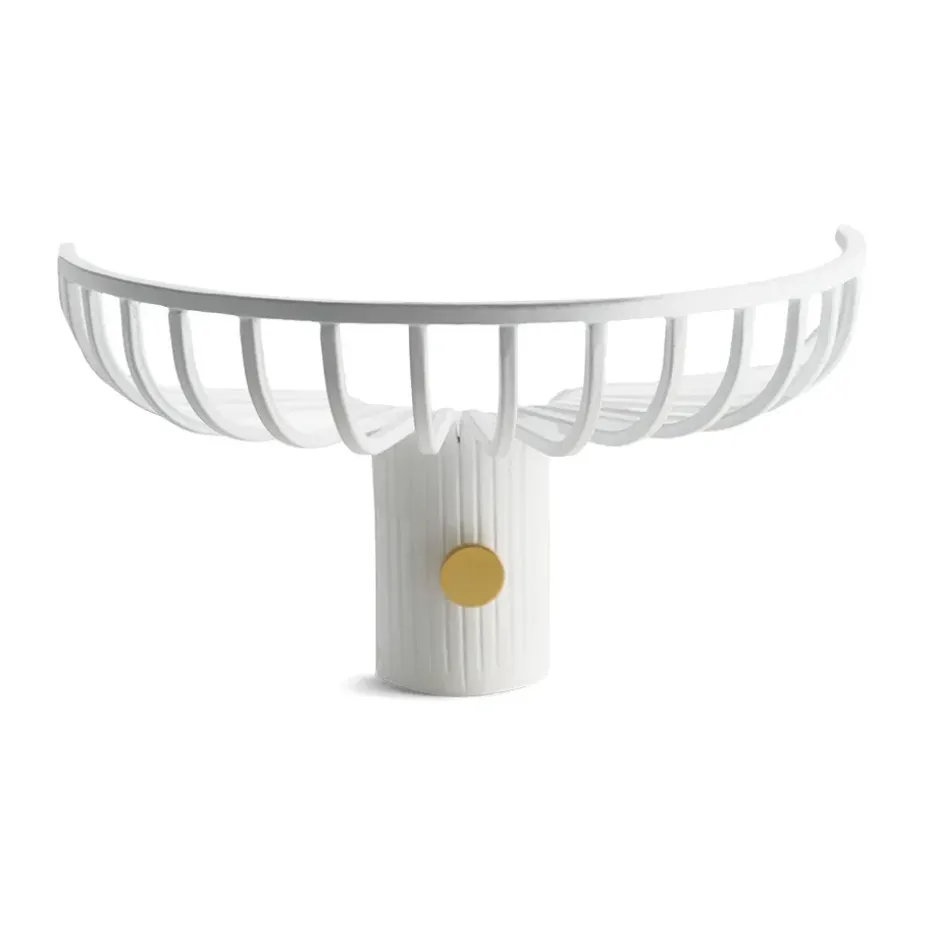 Estante para sombreros con gancho Lunett objects, Blanco