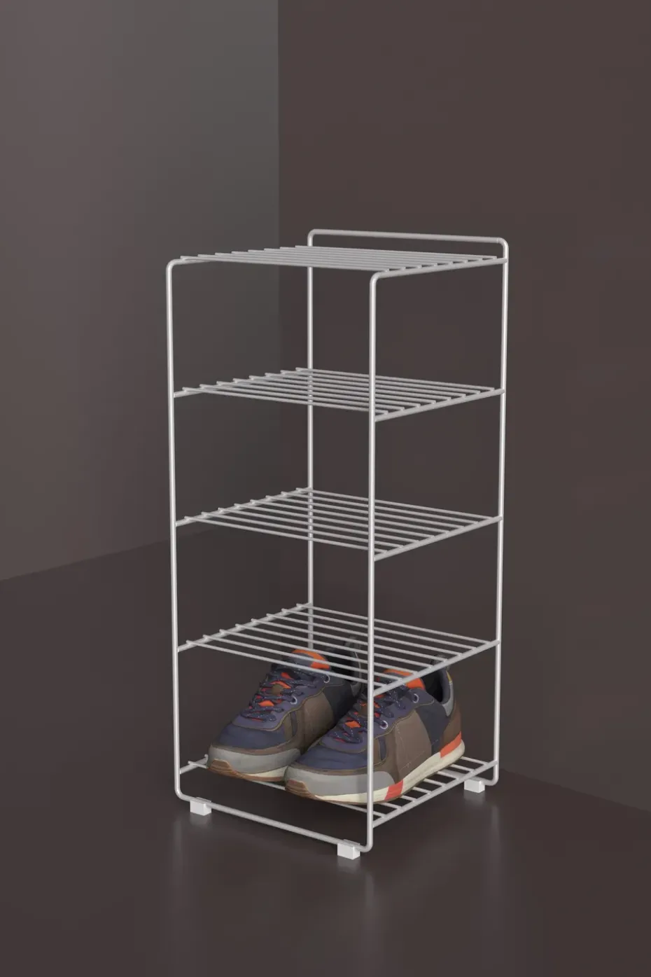 Estante para zapatos Maze Shoescraper, Blanco
