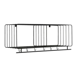 Estante perchero Nod 90 cm, Black