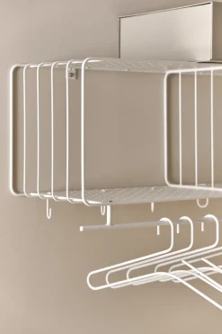 Estante perchero Nod 90 cm, White