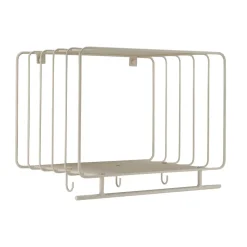 Estante perchero Nod 45 cm, Beige