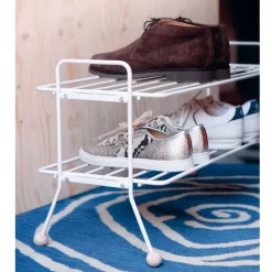 Estante zapatero Bill, blanco